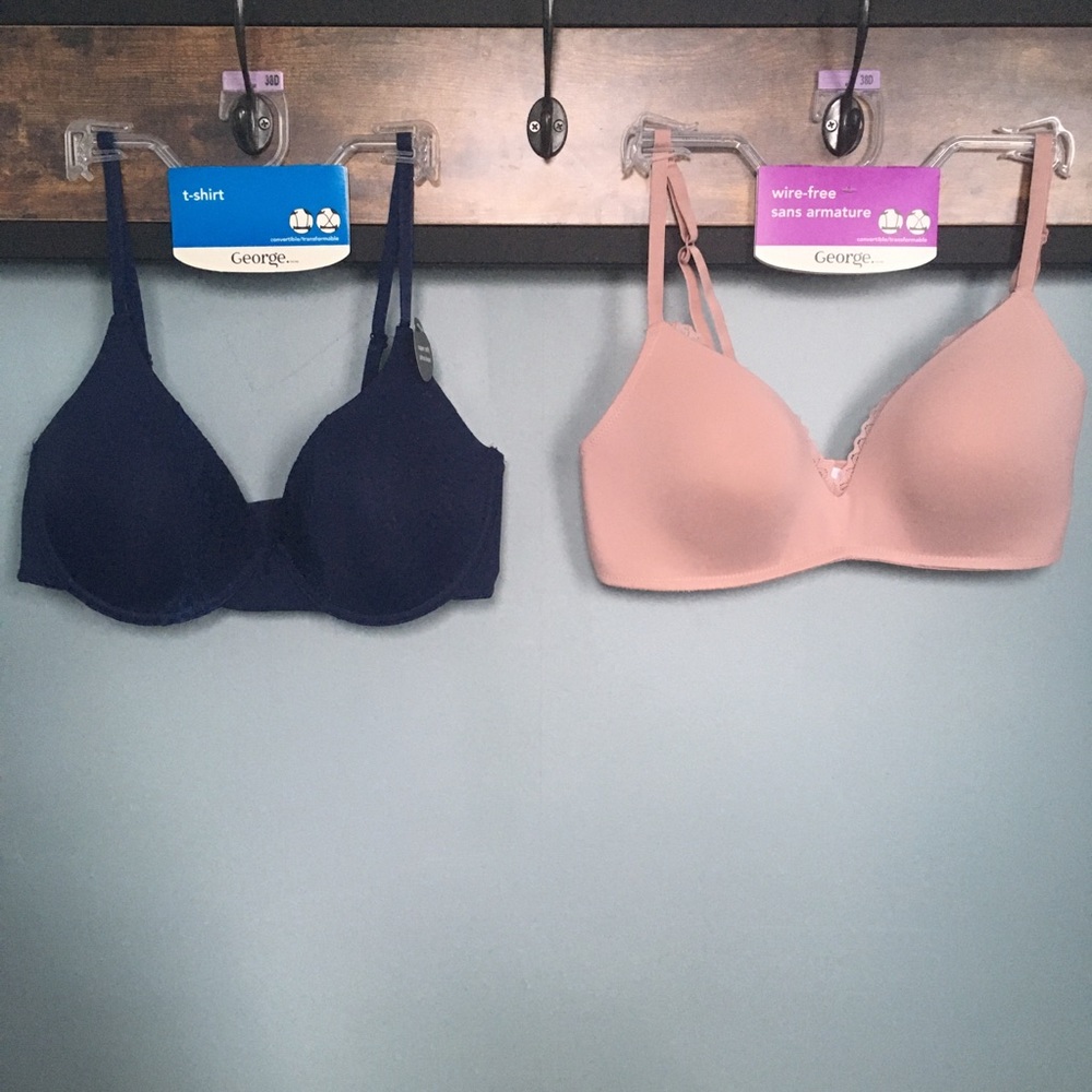 NWT (2) George Bras - 1 Wireless & 1 Wired